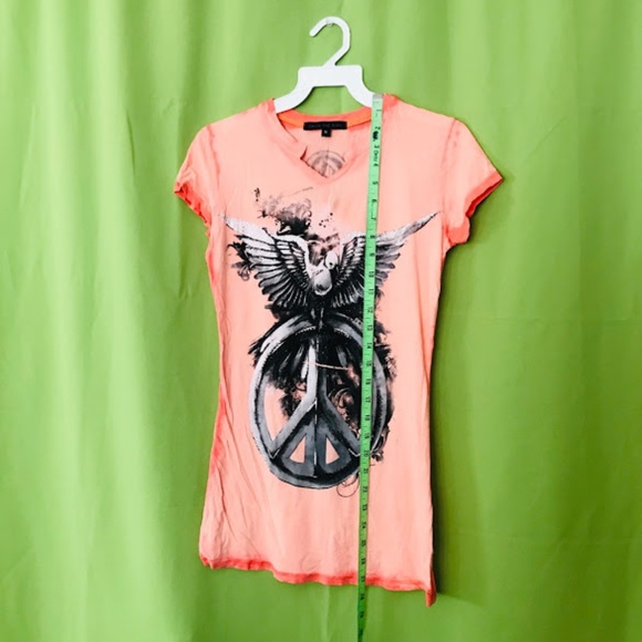 Crash & Burn Peace And Love Embellished Top - Picture 5 of 7